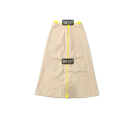 Vintage Selby Bonfields Birmingham Suit Set Tan Blazer Skirt Virgin Wool - Picture 11 of 13